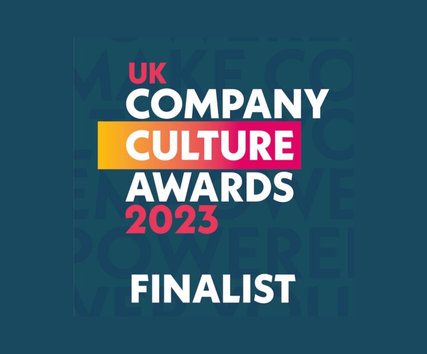 UK Company Culture Awards 2023- we're a finalist!