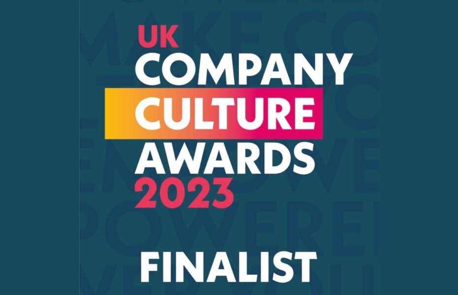 UK Company Culture Awards 2023- we’re a finalist!
